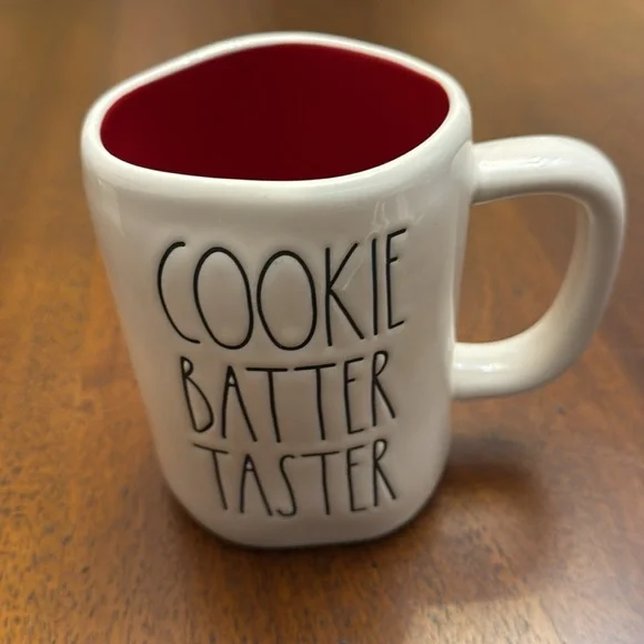 Cookie Batter Taster Rae Dunn Artisan Collection Christmas Special Cup Mug New - Picture 2 of 8